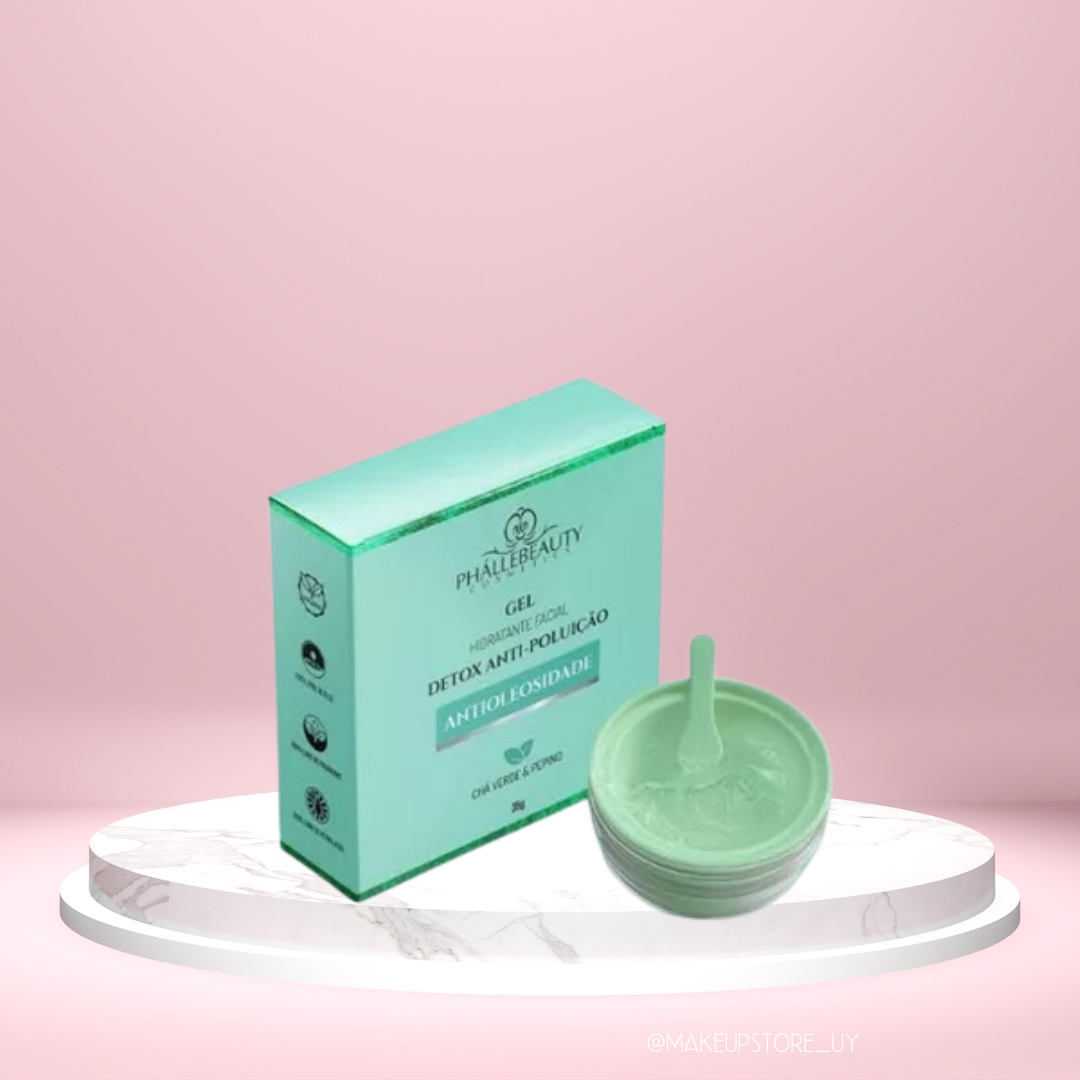 Gel Facial De Te Verde Y Pepino Accion Detox