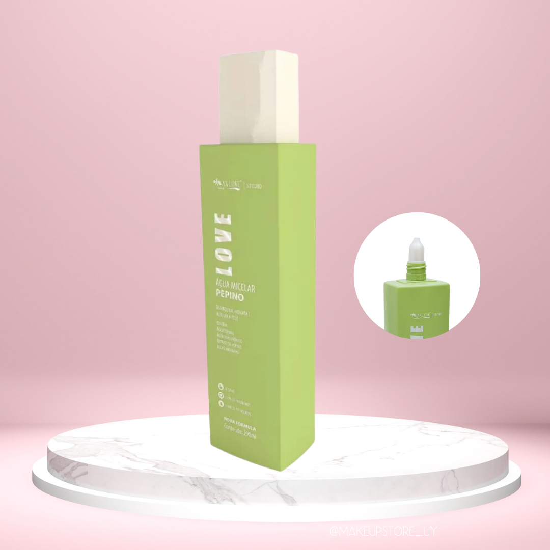 Agua Micelar con Pepino