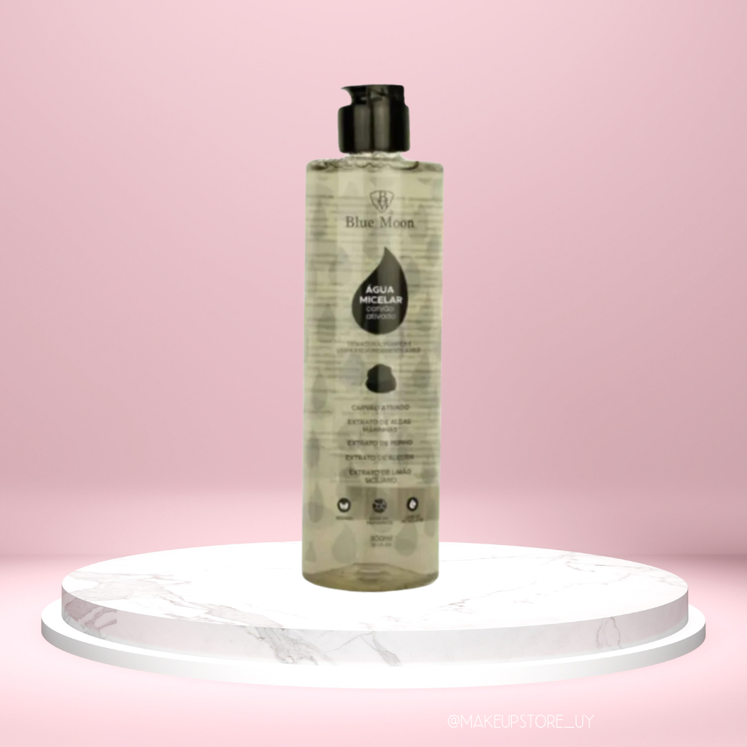 Agua Micelar con Carbón Activado