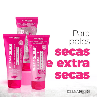 Gel Anti resecamiento con Rosa Mosqueta